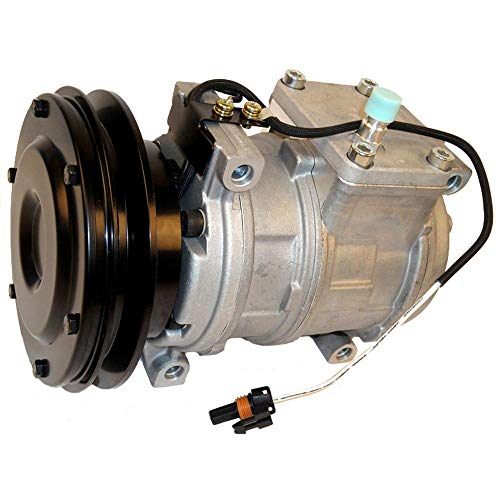 New A/C Compressor Compatible with John Deere 5200 5210 5220 5300 5310 5320 Tractor Models - Replacement Part for Cooling System - Perfect for Farm Equipment and Agricultural Machinery Maintenance
