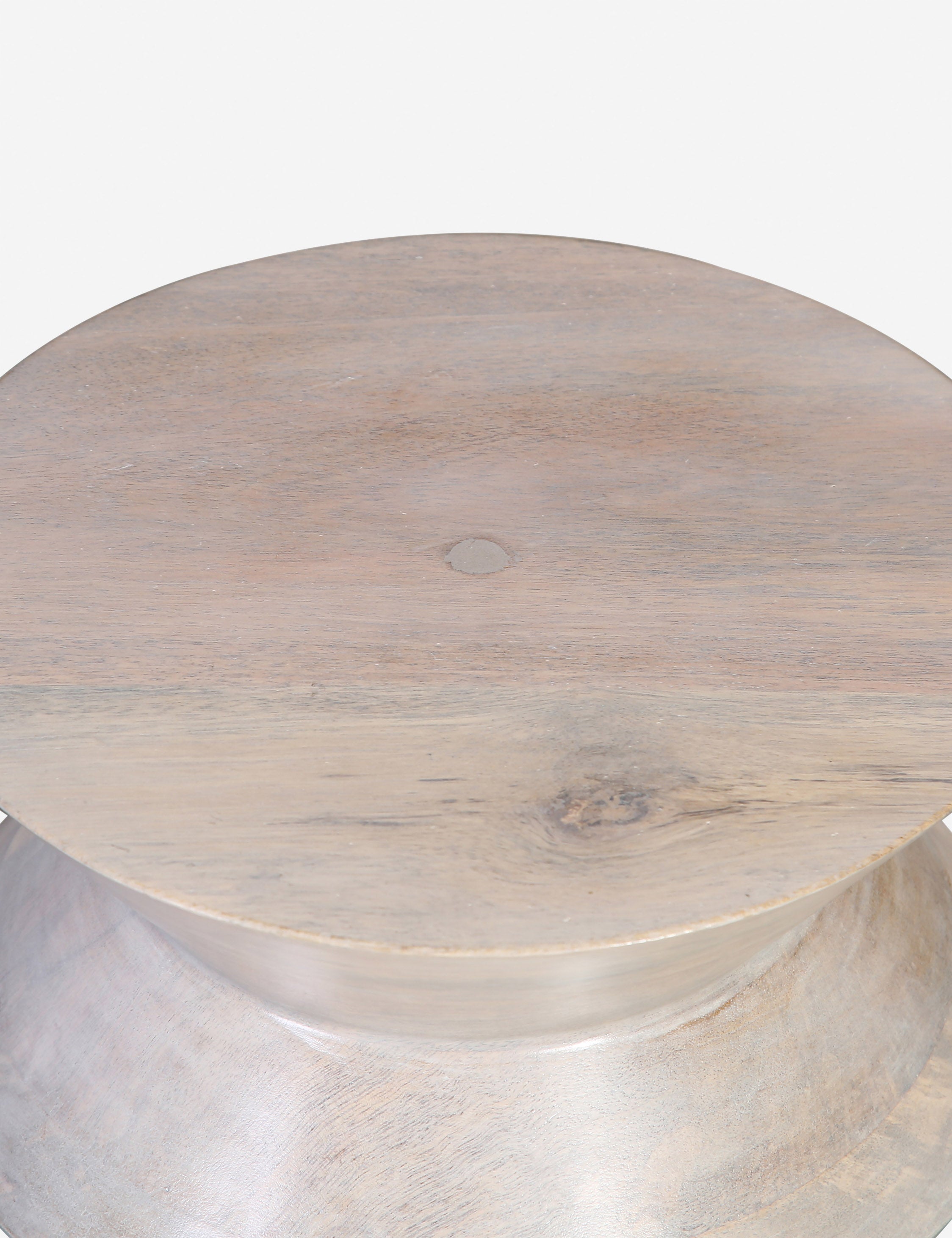Dario Round Side Table - Modern End Table for Living Room, Bedroom, or Office - Perfect for Coffee, Books, and Decor