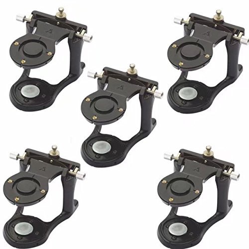 BoNew 5-Piece Adjustable Magnetic Denture Articulator Set - Professional Dental Lab Equipment for Denture Fitting & Alignment (Perfect for Dentists, Dental Labs & Prosthodontics)