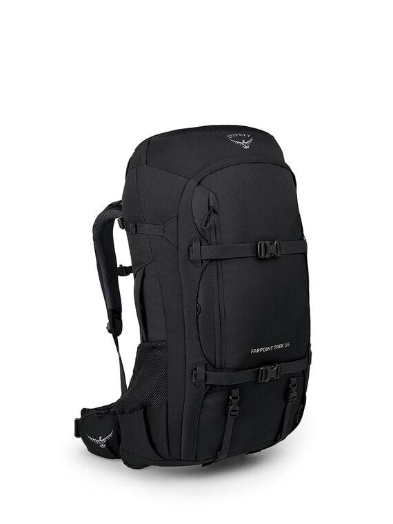 Osprey Farpoint Trek 55 Travel Backpack - Lightweight Hiking Pack for Men & Women - Perfect for Camping, Backpacking & International Travel