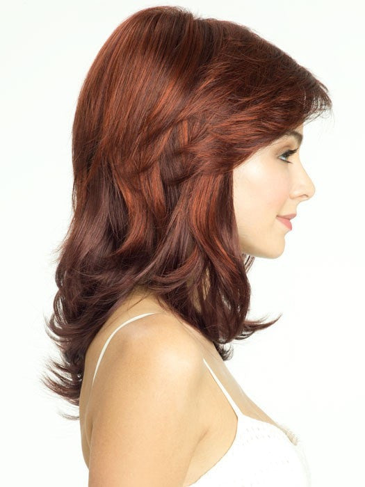 Caroline Synthetic Wig with Basic Cap - Soft & Natural Looking Hairpiece for Women | Perfect for Cosplay, Costume Parties & Everyday Wear