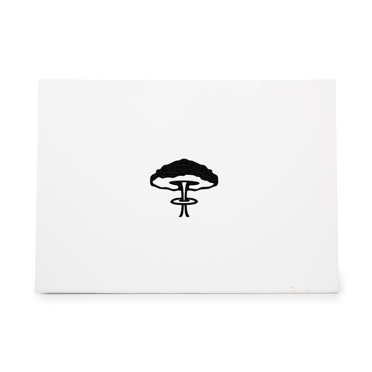 Vintage Mushroom Cloud Atomic Bomb Rubber Stamp - High-Quality Craft Stamp for Scrapbooking, Invitations, Cards & Tags (CCSTA-26547) - Perfect for DIY Projects, Journaling & Historical Theme Decor