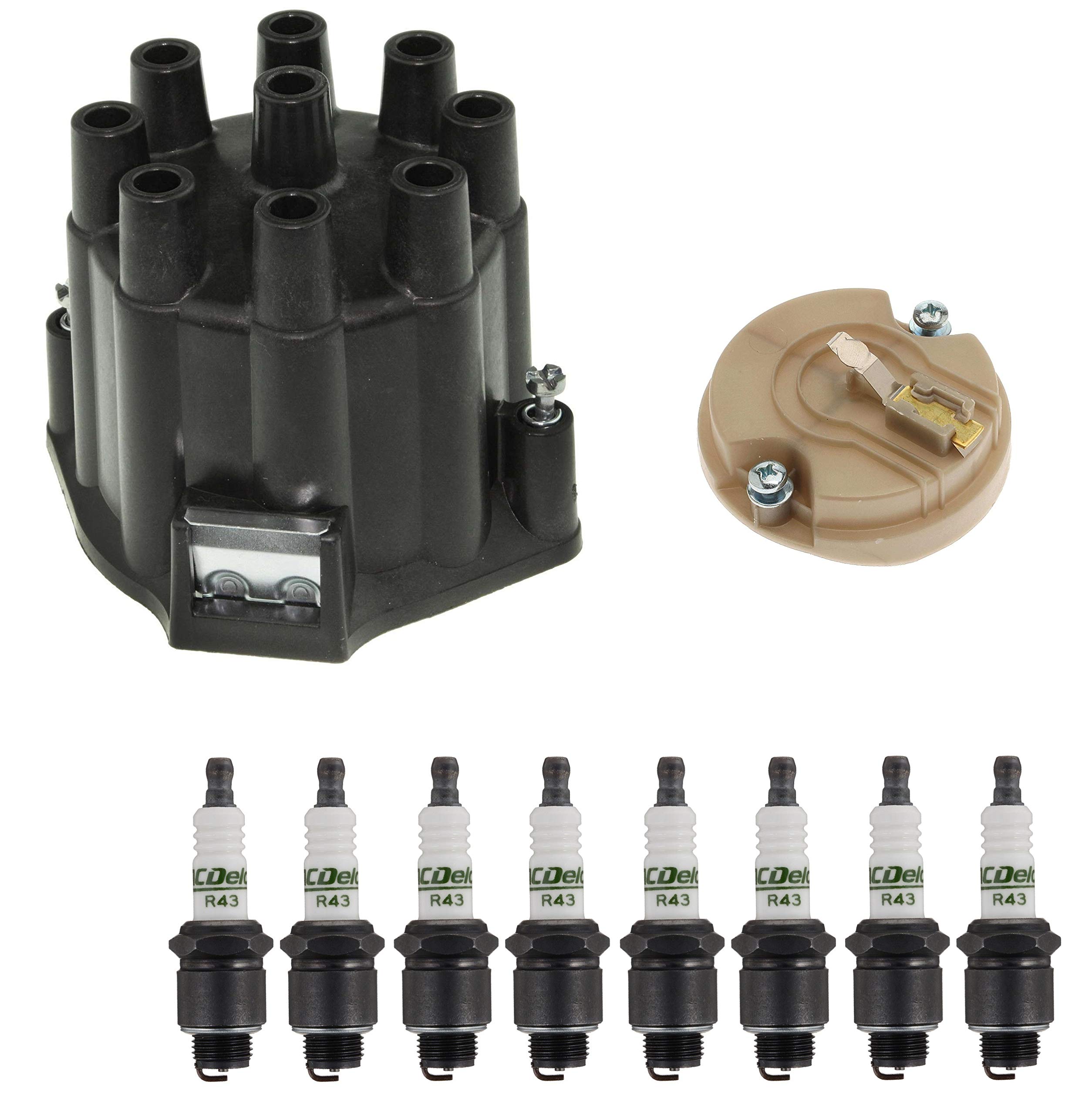 High-Quality Distributor Rotor Cap & Spark Plug Kit for International Harvester Scout II - Perfect for Engine Tune-Ups & Off-Road Adventures