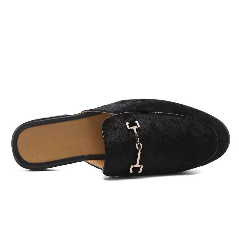 Comfortable Suede Slip-On Sandals for Women - Soft & Stylish Summer Slides - Perfect for Beach, Vacation, and Casual Outings