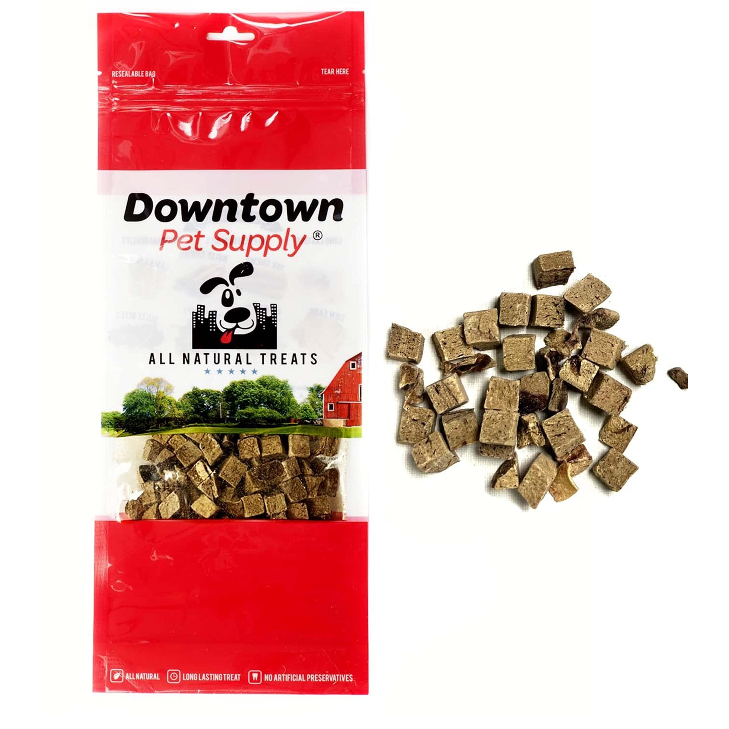 All-Natural Freeze Dried Bison Liver Dog Treats - Single Ingredient, No Preservatives - Healthy Training Snacks for Dogs - 4oz | Perfect for Obedience Training & Reward-Based Learning