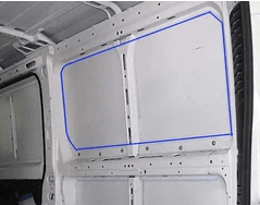 2014+ AM Auto Ram ProMaster Passenger Rear Quarter Fixed Window for 159WB (PB07 RS3L P) - Perfect for Cargo Van Conversions & Fleet Vehicles