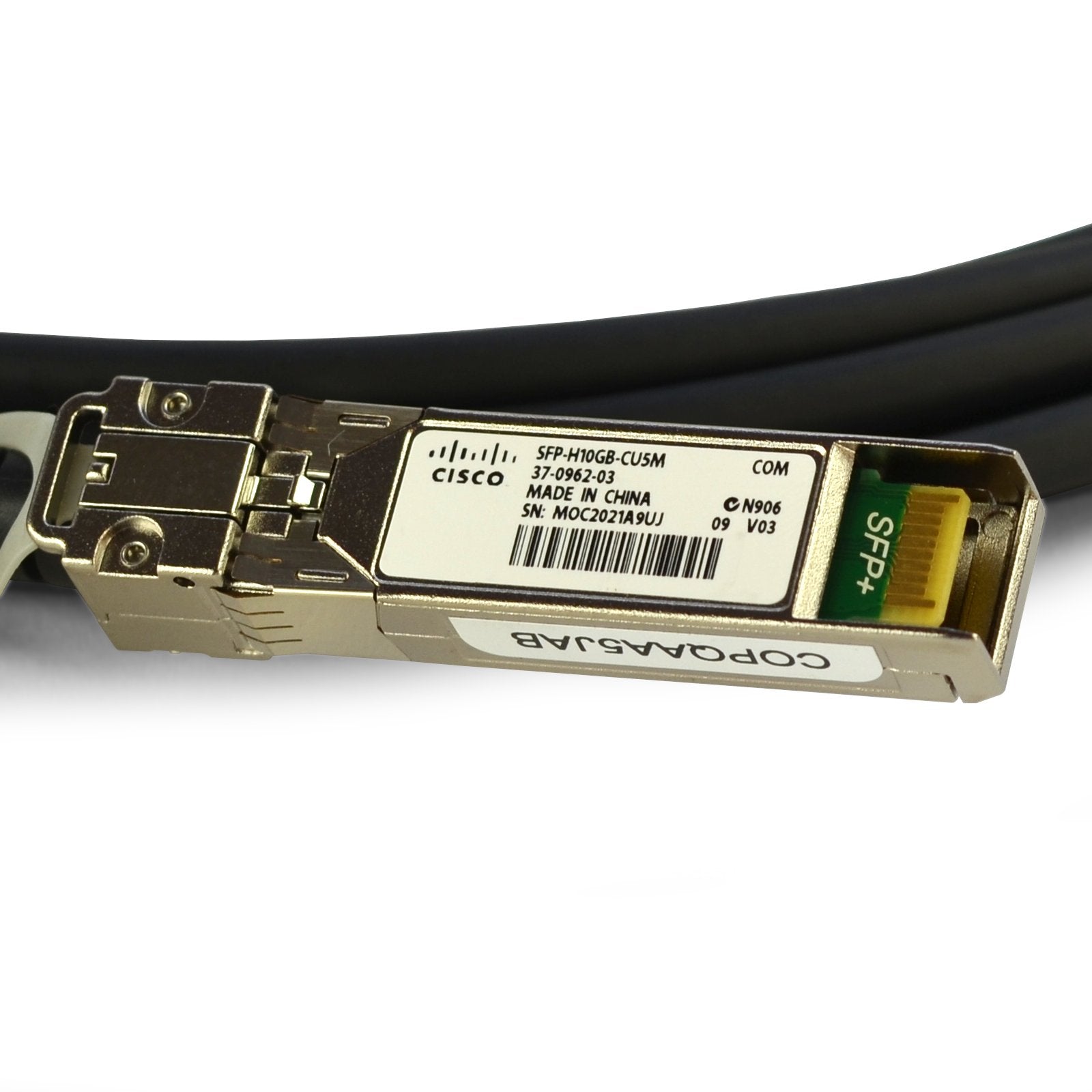Cisco SFP H10GB CU5M Passive Twinax Cable - 30AWG High-Speed Direct Attach Copper Cable Assembly (5m) for Data Center & Server Networking