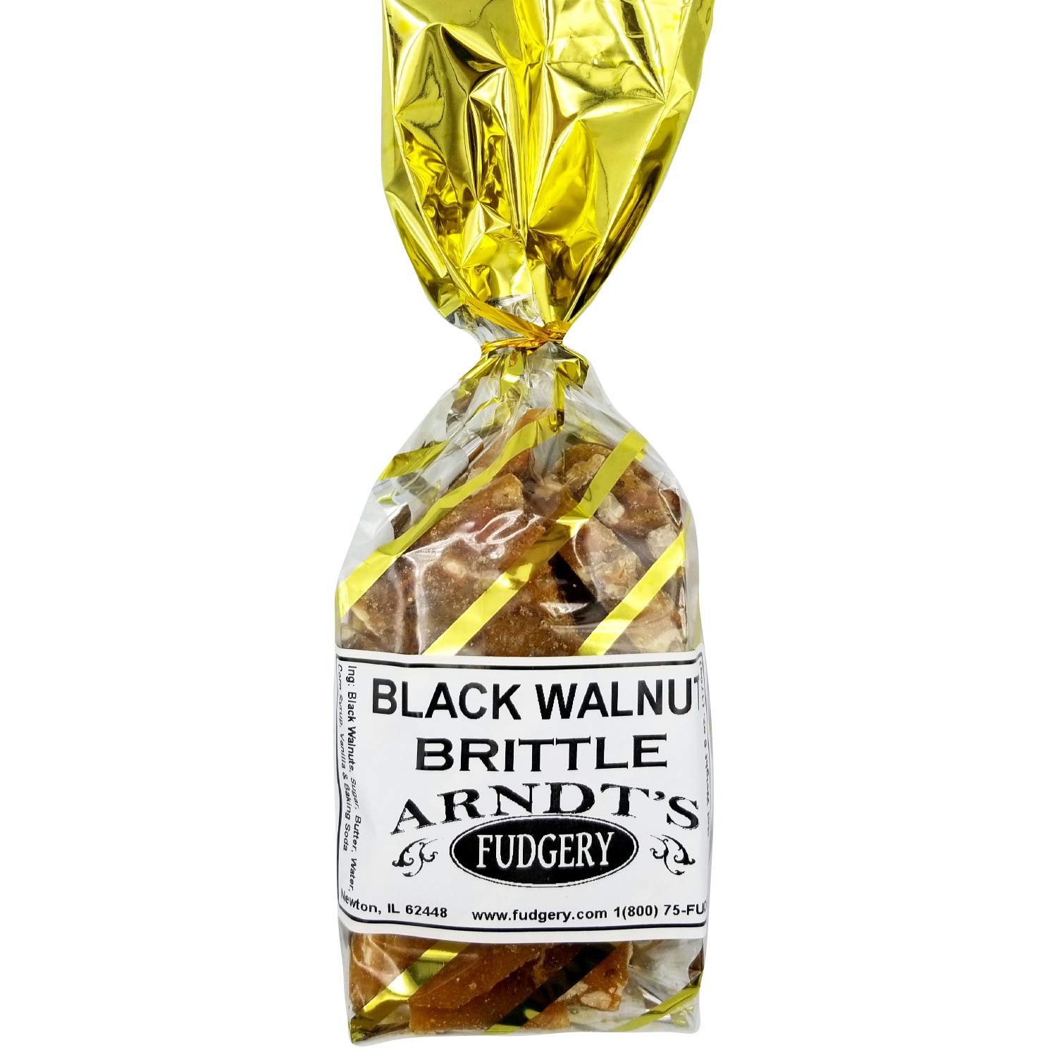 Premium Black Walnut Brittle - Gourmet Nut Candy Gift Set (4 Bags) | Perfect for Holiday Gifts, Party Favors & Sweet Treats