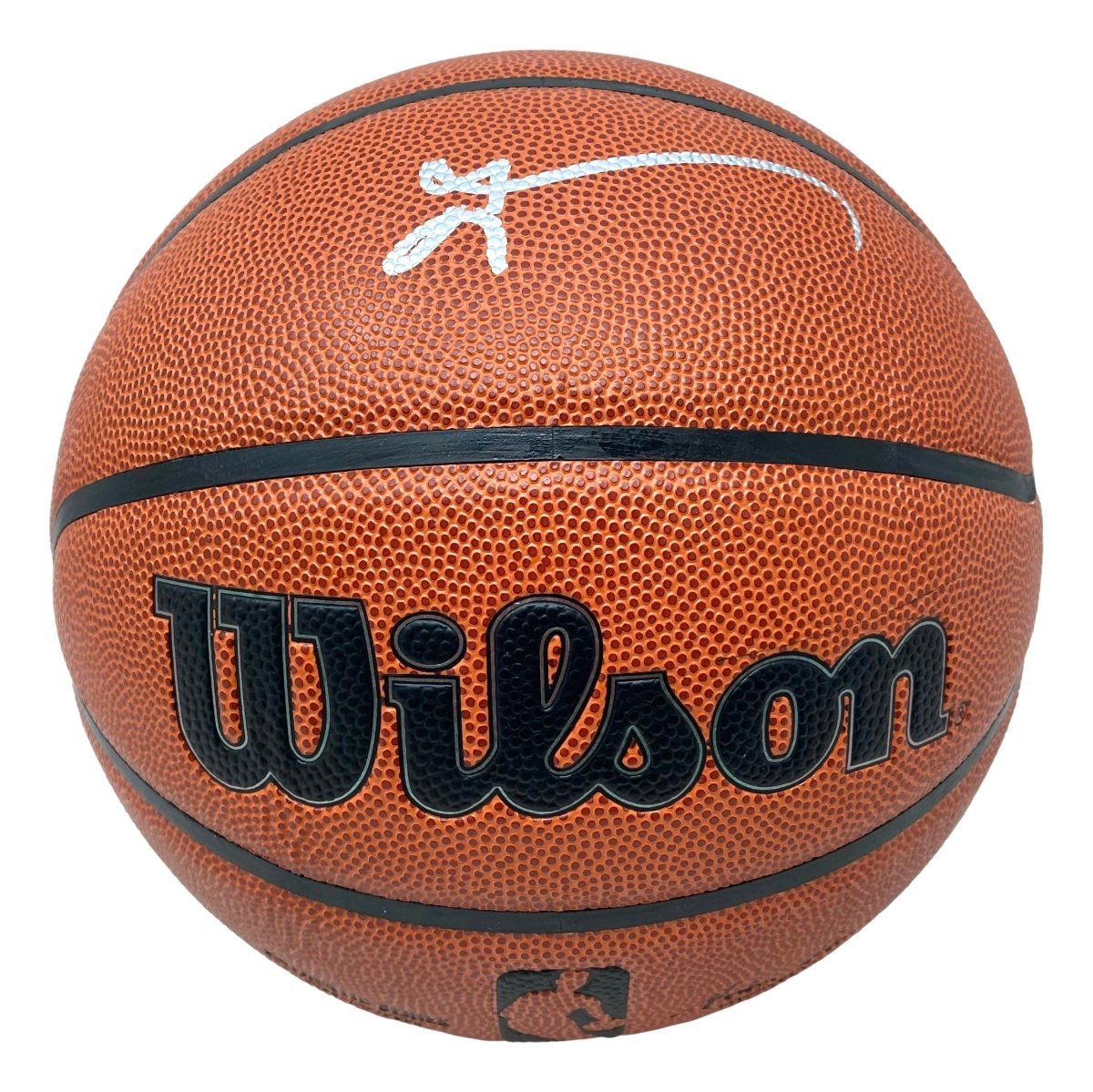Allen Iverson Signed Wilson NBA I/O Replica Basketball - Philadelphia 76ers Memorabilia with JSA ITP Certificate - Perfect for Sports Collectors, Man Cave Decor & Gift for Basketball Fans