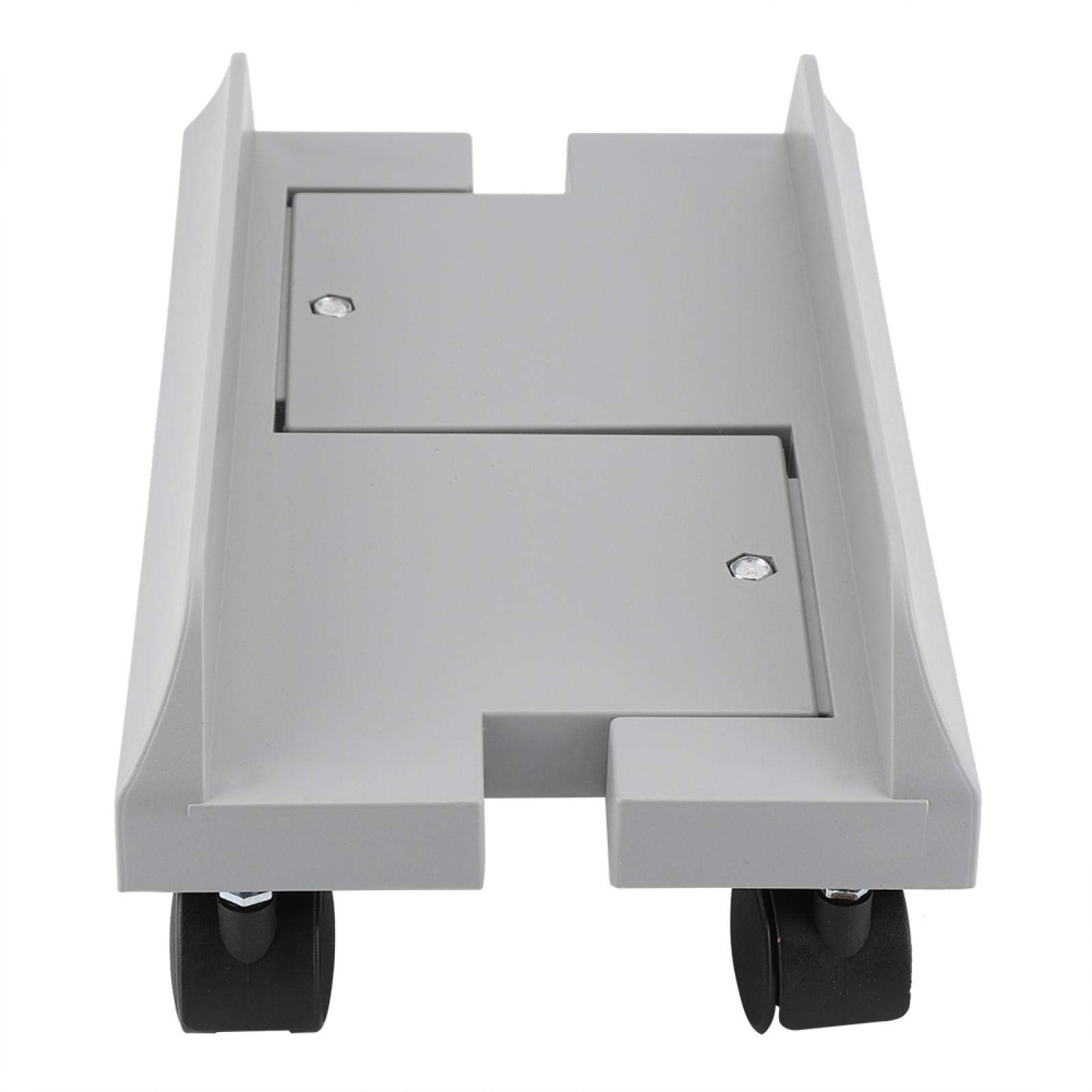 Ergonomic Computer Stand Holder - Adjustable Desktop Stand for Office & Home PC, Laptop, Mainframe - Durable White Computer Case Bracket for Better Posture & Workspace Organization