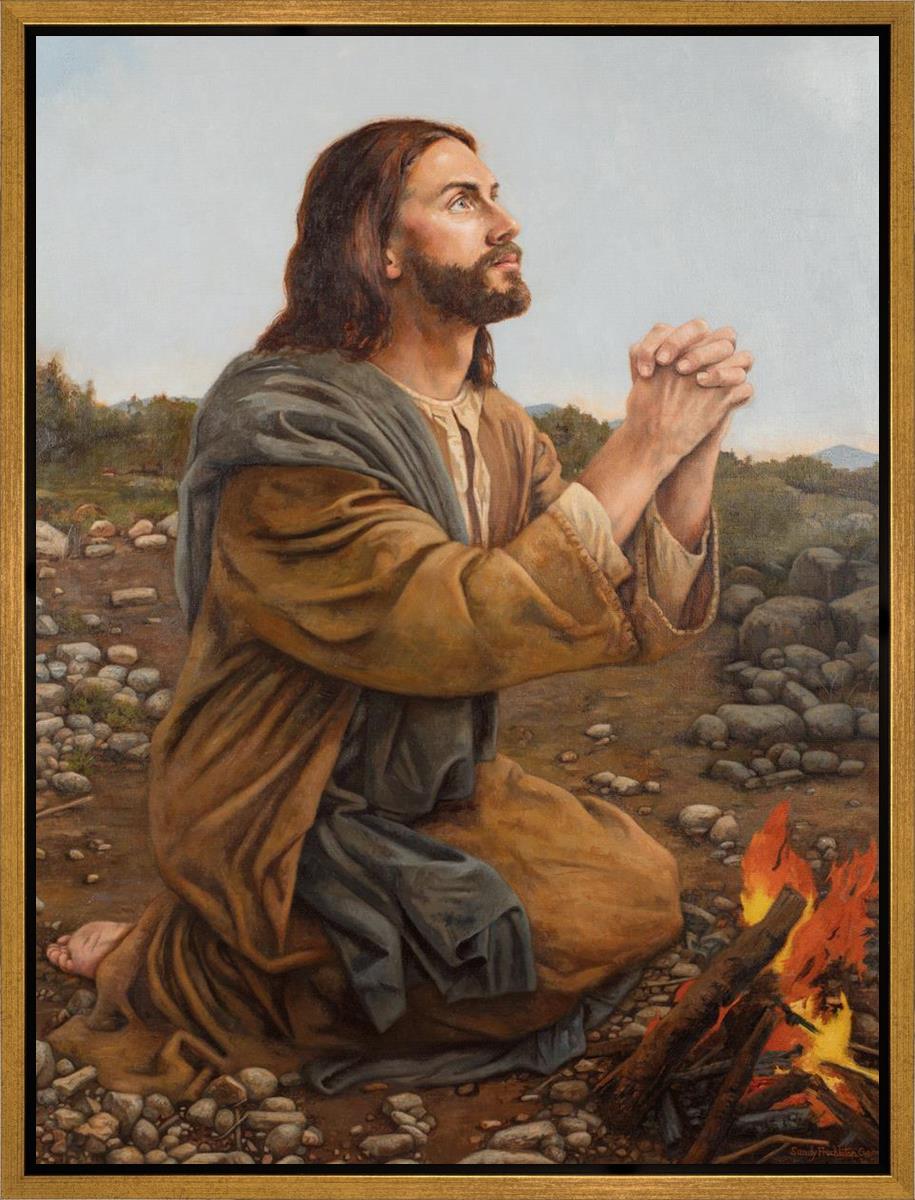 Sweet Hour of Prayer Gallery Wrap Canvas - Inspirational Christian Wall Art for Home, Church & Office Decor - Perfect for Living Room, Bedroom & Prayer Spaces