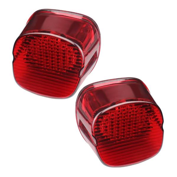 Harley Davidson Tri Glide LED Tail Brake Light Kit - Eagle Lights Flashing Strobe Safety Lights for Motorcycles - Perfect for Night Riding & Enhanced Visibility