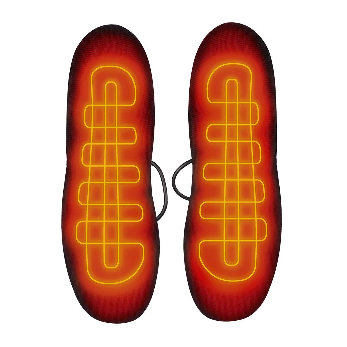 Gerbing 12V Hybrid Heated Insoles for Men & Women - Microwire Technology, Interconnected Heating System, Rechargeable Foot Warmers for Cold Weather - Perfect for Skiing, Hiking & Winter Outdoor Activities