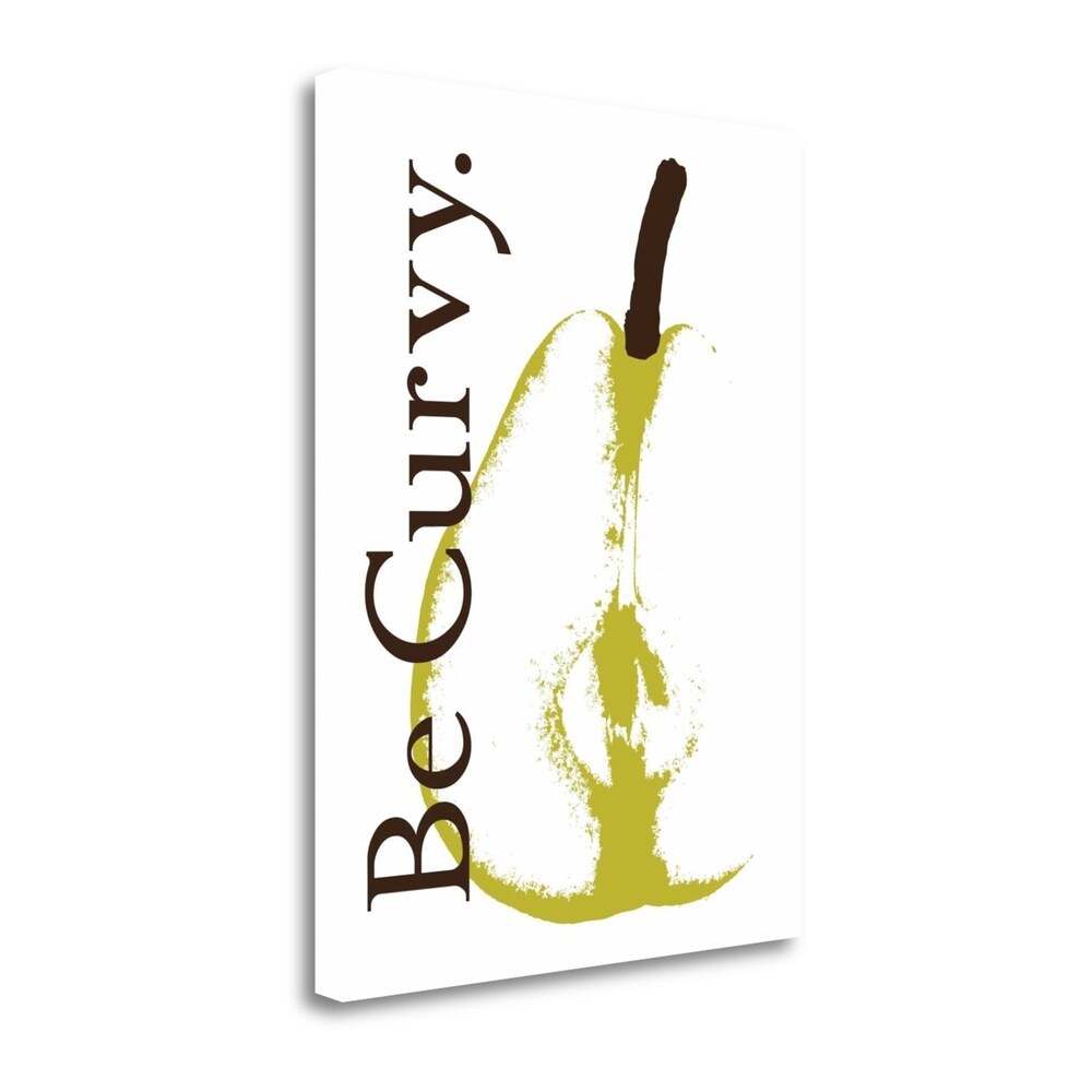 Be Curvy By Tenisha Proctor - Premium Fine Art Giclee Print on Gallery Wrap Canvas - Ready to Hang Wall Decor - Perfect for Living Room, Bedroom & Office Art
