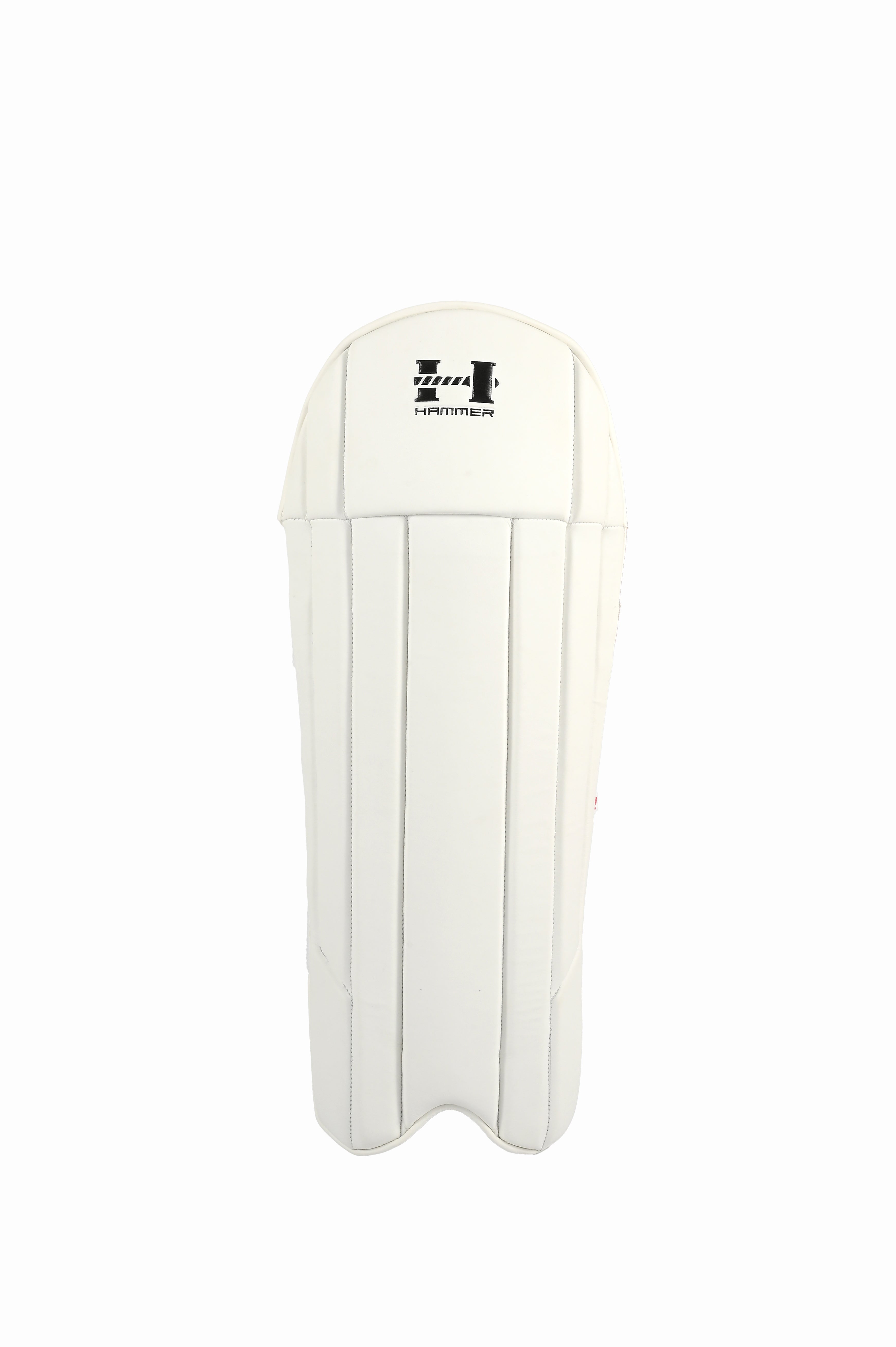 Hammer Black Edition Wicket Keeping Pads 2025 - White Cricket Leg Guards - Perfect for Professional & Amateur Cricket Players