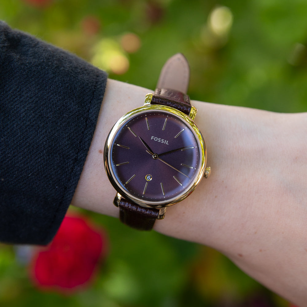 Fossil Jacqueline ES4969 Women's Stainless Steel Watch - Elegant & Durable for Everyday Wear, Office & Casual Outfits