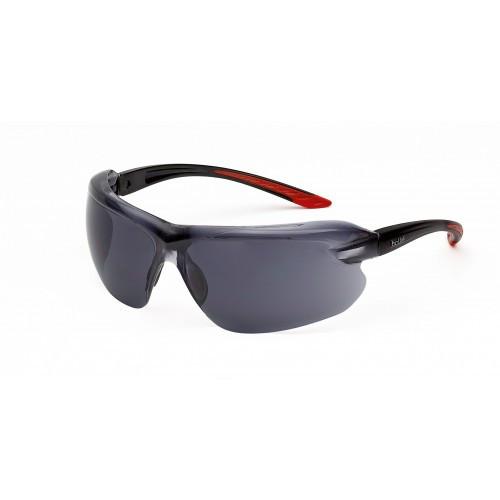 Bolle IRI S Clear Safety Glasses - Smoke, ESP & Contrast Lenses for Indoor/Outdoor Use - Perfect for Construction, Lab Work & DIY Projects