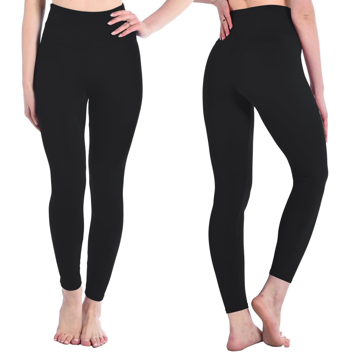 High Waisted Workout Leggings for Women - Yoga Running Gym Exercise Tights - Perfect for Yoga, Running, Gym & Casual Wear
