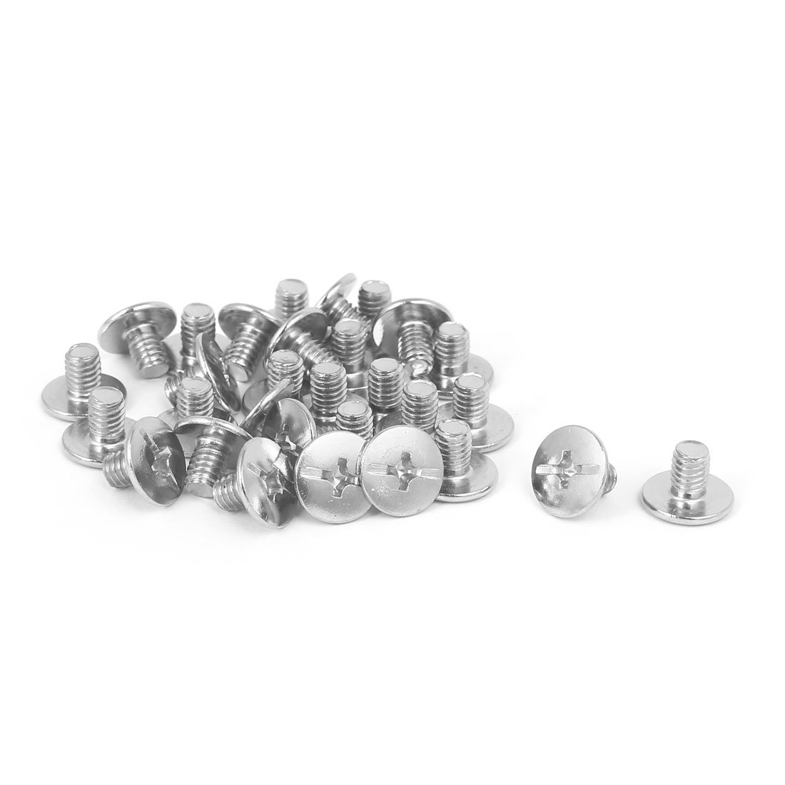 Book Photo Album Fastening Tool - M4x5mm Phillips Head Binding Screw Post Nailer Replacement Parts (30pcs) for Scrapbooking & DIY Projects | Perfect for Photo Albums, Journals & Crafting Accessories