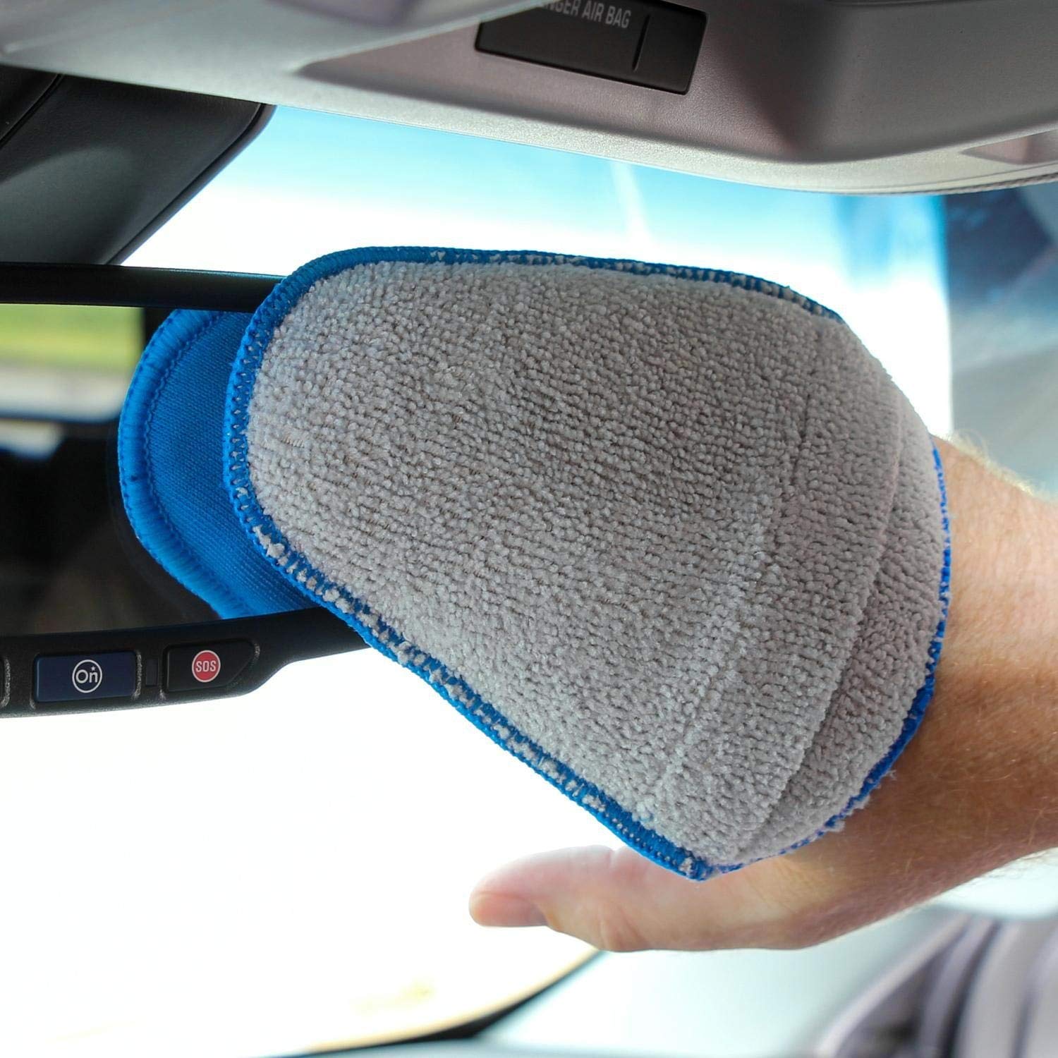 Premium Microfiber Interior Detailing Towels & Pads - 2 Pack for Car Cleaning, Dashboard Care & Auto Detailing | Ultra Soft, Lint-Free & Scratch-Free