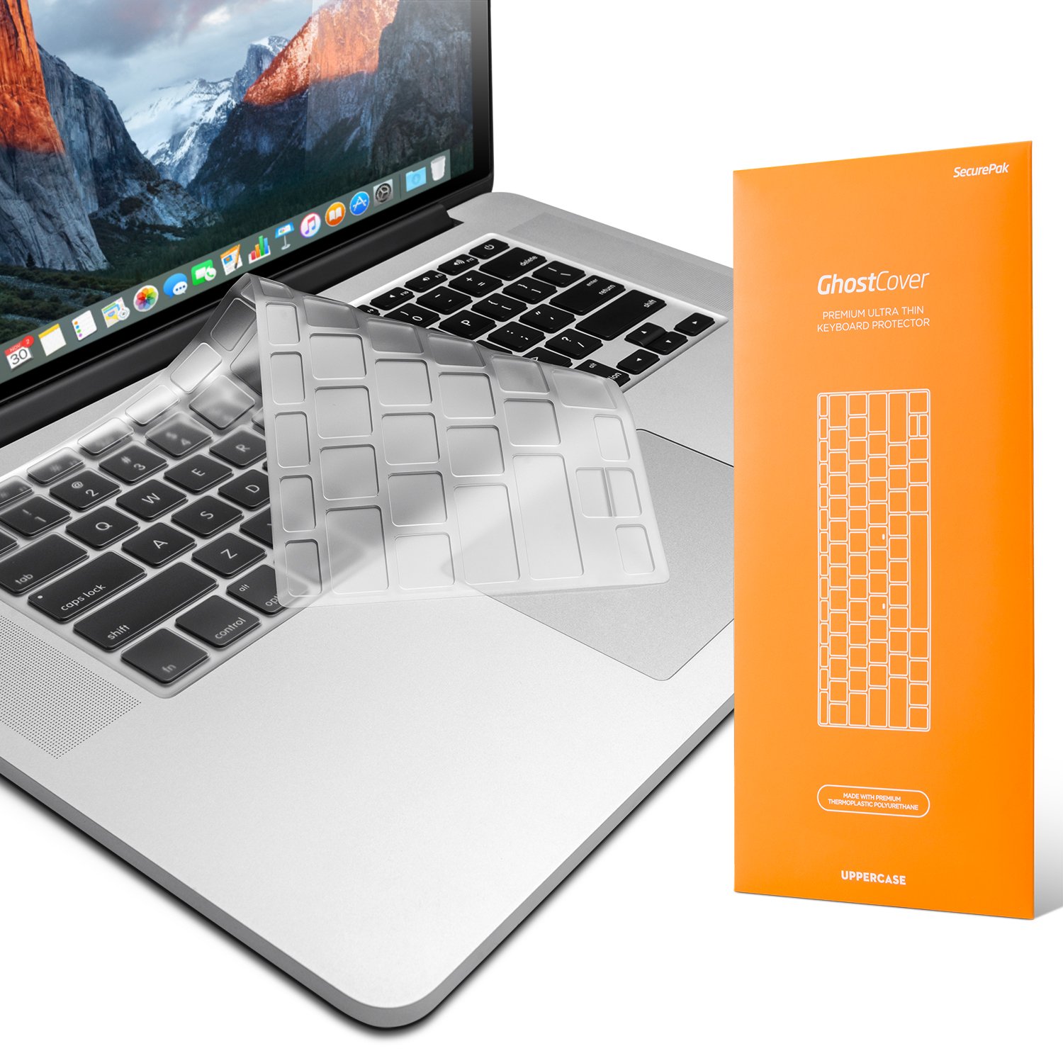 Premium Ultra Thin Clear Keyboard Protector for MacBook Air 2010-2017 & MacBook Pro 13