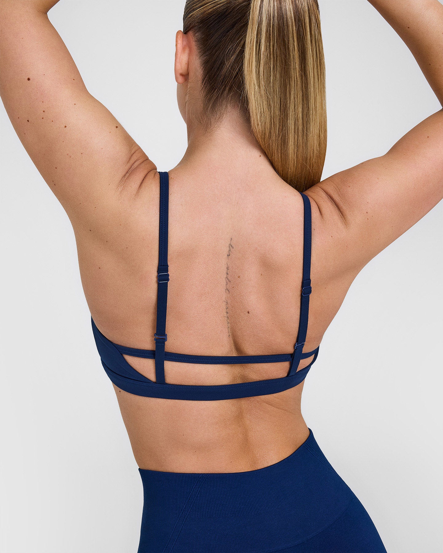 Timeless Strappy Bralette in Midnight Black | Comfortable Wireless Lace Bralette for Everyday Wear, Yoga & Lounge