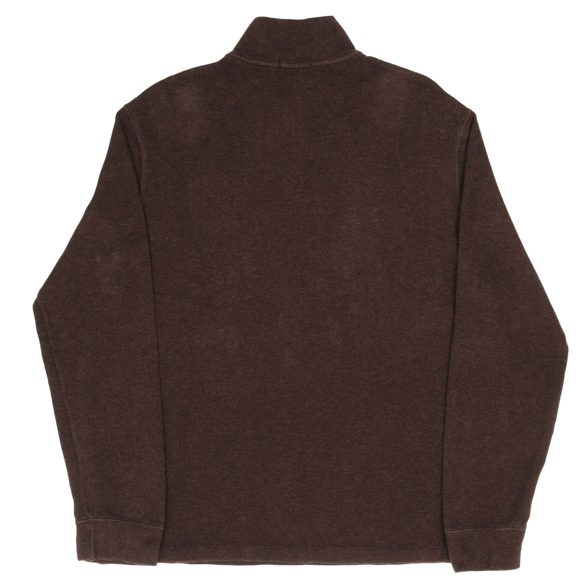 Polo Ralph Lauren Brown Quarter Zip Sweater for Men - Size XL | Casual & Comfortable Pullover for Fall & Winter Outfits