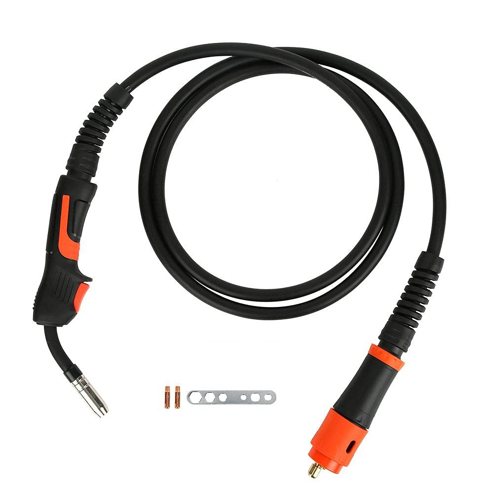 EVTSCAN MIG15 Welding Gun Torch with Copper Brass Nozzle - 15AK Welding Equipment with 3 Meters Cable - Ideal for Metal Fabrication, Automotive Repair & DIY Welding Projects