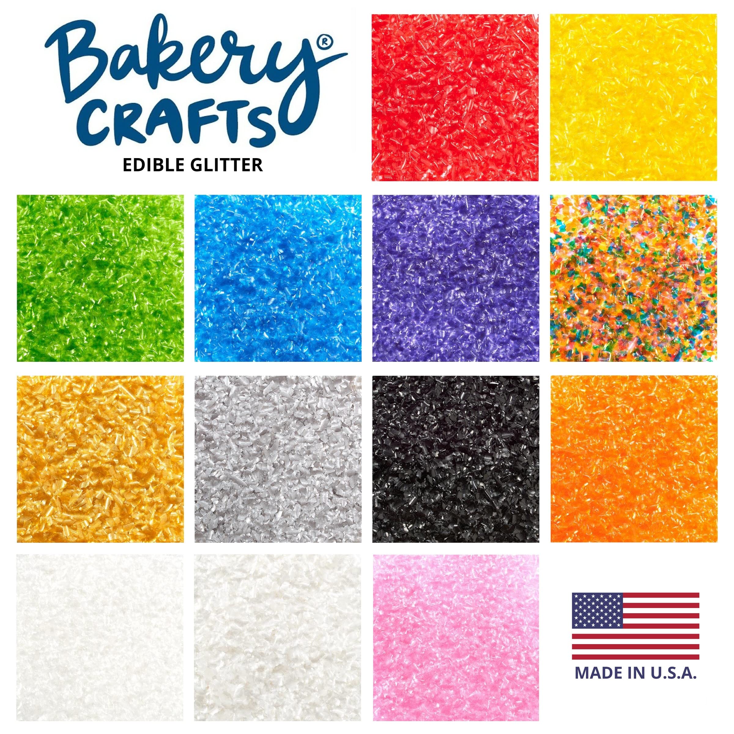 Edible Glitter for Baking - 4oz Silver Pearl Shimmer Dust for Cake Decorating, Cupcakes, Cookies | Food-Safe Sparkle Powder | Perfect for Birthday Cakes, Wedding Desserts & Holiday Treats
