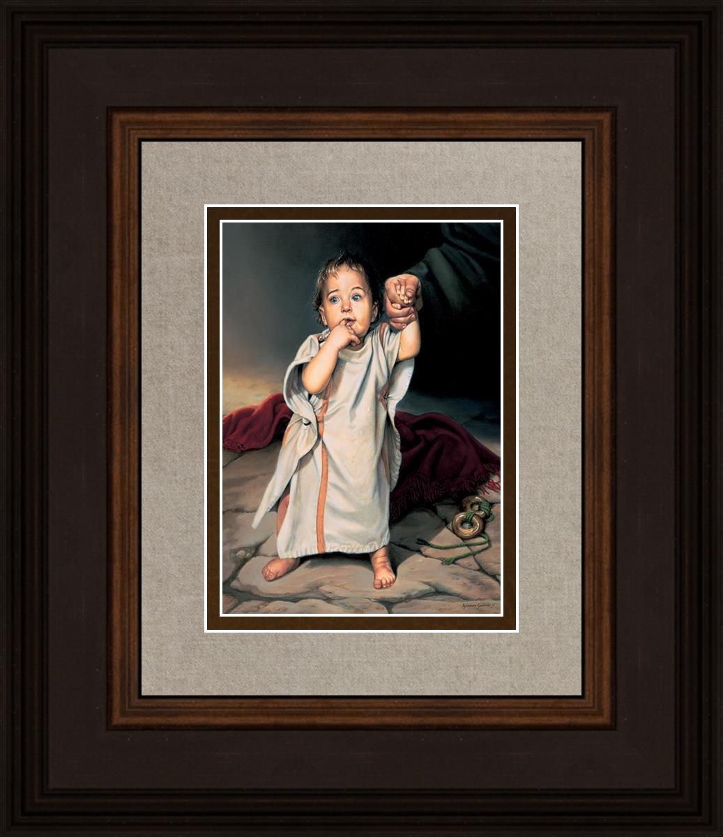 Child Of Grace By Liz Lemon Swindle - Inspirational Christian Art Print for Home, Office & Church Decor - Perfect for Gifts, Wall Art & Spiritual Uplifting