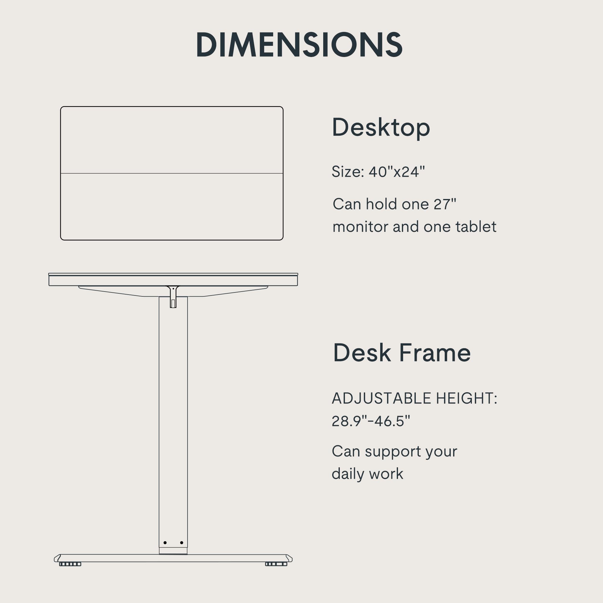 FLEXISPOT 40 x 24 Inch Adjustable Height Standing Desk - Maple Top & White Frame | Electric Sit Stand Workstation for Home Office, Gaming & Study | Ergonomic Computer Desk for Better Posture & Productivity