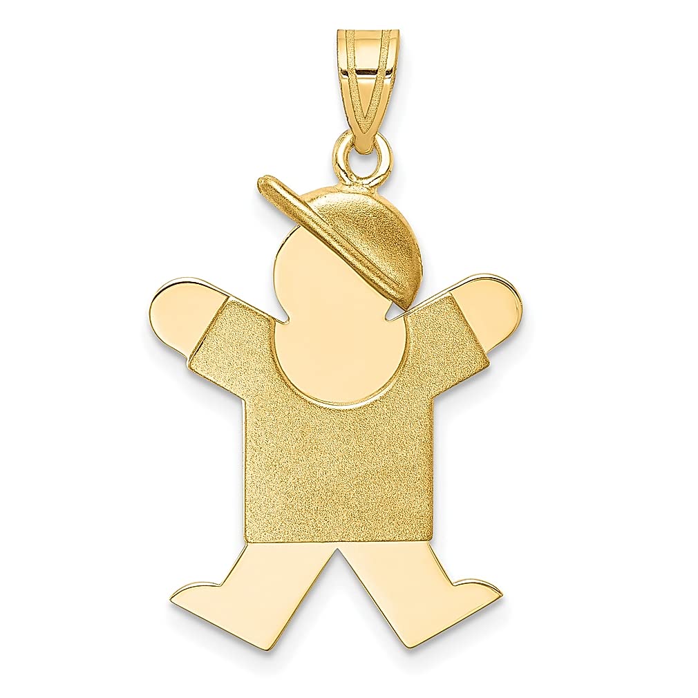 14K Gold Baby Hat Charm Necklace - Engravable Pendant for Women, Perfect Gift for Moms & Newborns