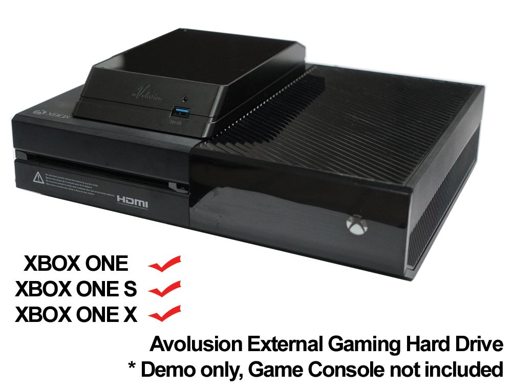 6TB USB 3.0 External Hard Drive for Xbox One X - Avolusion HDDGear 6000GB Gaming Storage with 2-Year Warranty (Renewed) | Perfect for Game Backups, Media Storage & Console Expansion
