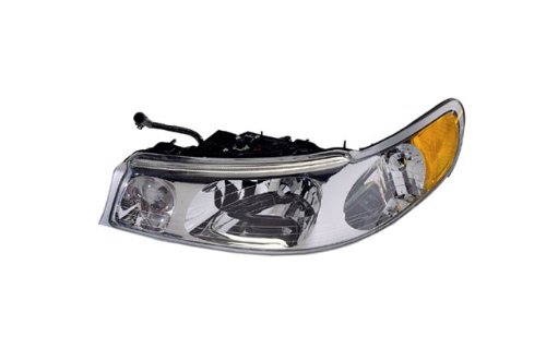 Lincoln Town Car Replacement Halogen Headlight Assembly - 1 Pair Set for Improved Night Visibility & Safety - Perfect for City Driving, Highway Commutes, and Low-Light Conditions