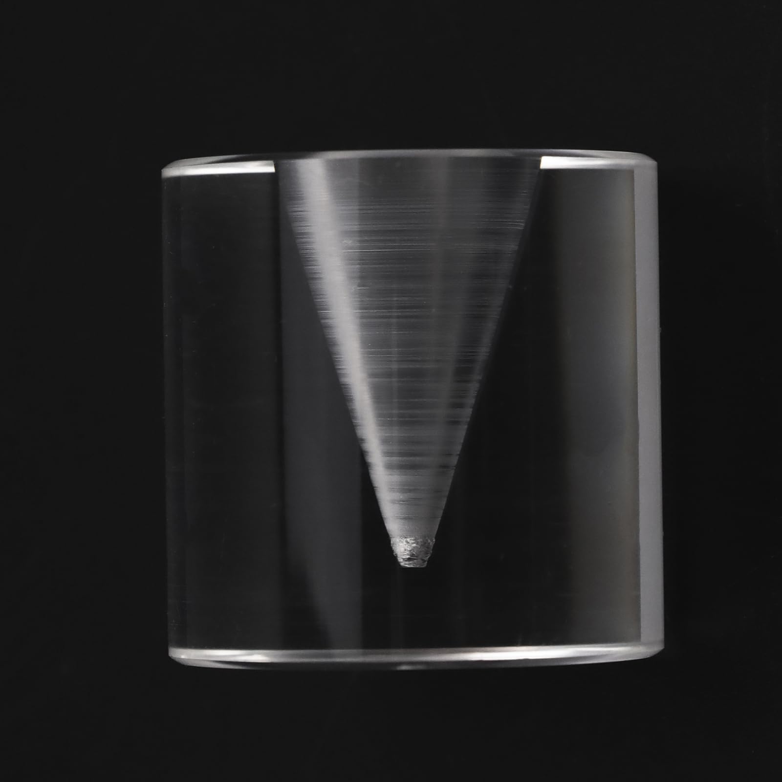 Premium Clear Acrylic Ice Cream Cone Display Stand - 1.18x1.18x1.18 Inch (Pack of 4) - Perfect for Dessert Shops, Bakeries, and Party Decorations
