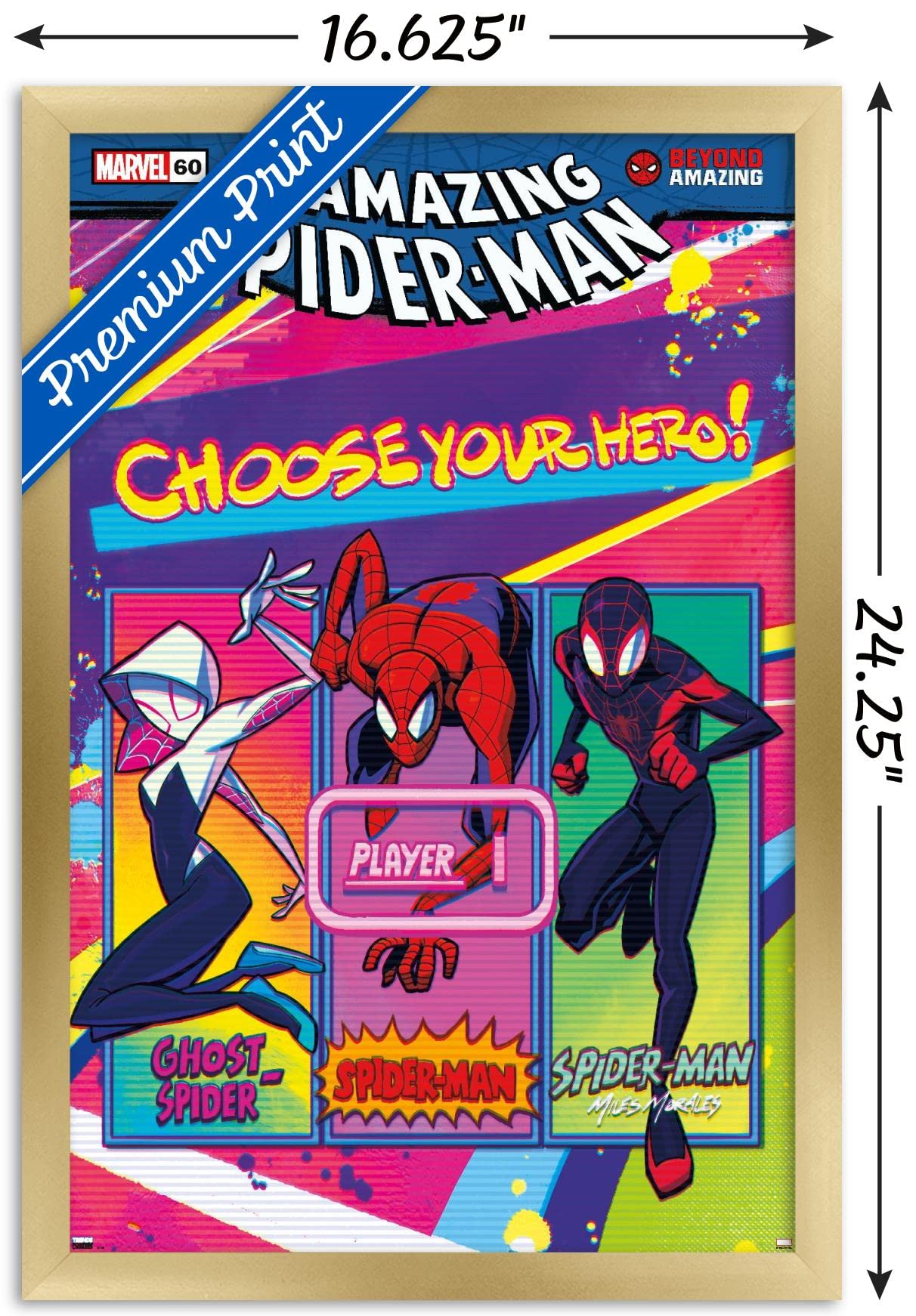 Marvel Comics Spider-Man: Beyond Amazing Wall Poster - 22.4