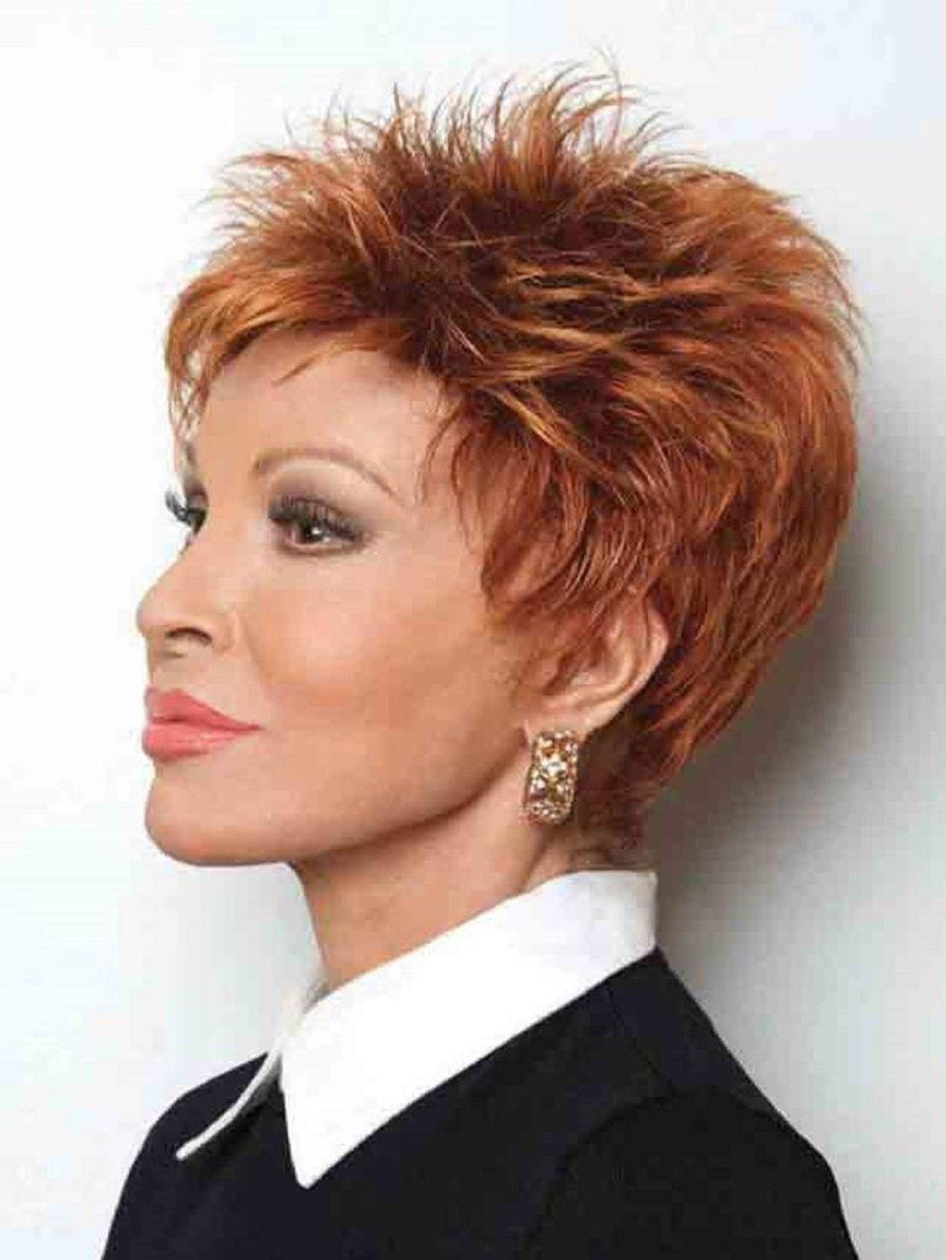 Raquel Welch Power Petite/Average Wig Bundle - 5 Items Including Wig, Q&A Booklet, Shampoo, Cap & Wide Tooth Comb (Color: R56_60) - Perfect for Cosplay, Costume Parties & Everyday Styling