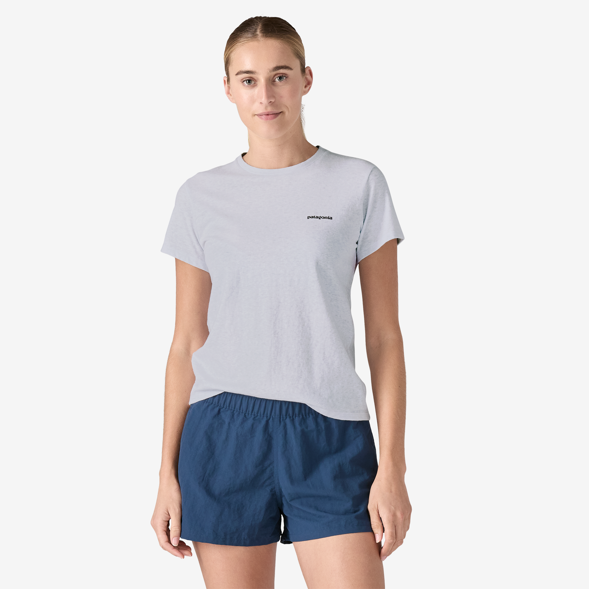 Women's P6 Logo Responsibili Tee® - Soft Cotton T-Shirt for Casual Wear & Everyday Comfort | Perfect for Work, Weekend & Street Style