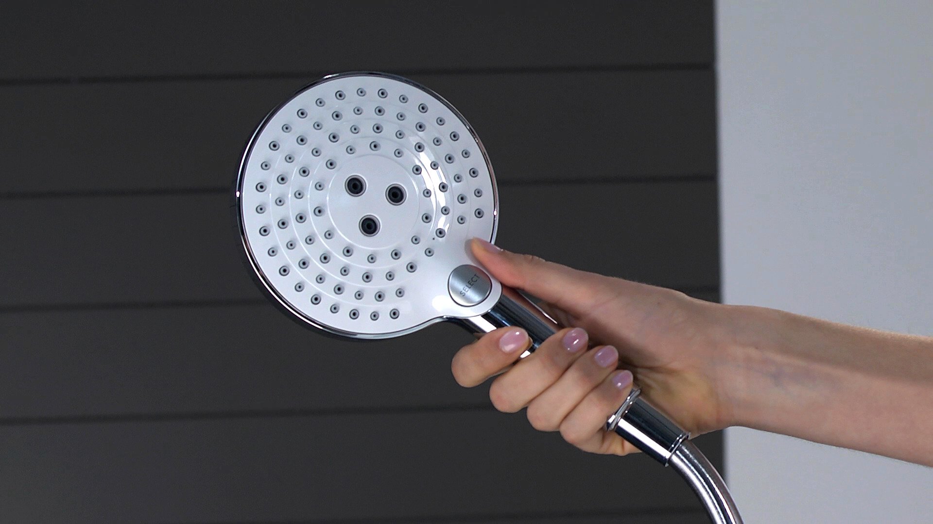 Hansgrohe Raindance Select S 120 3-Jet Shower Holder Set with 160 cm Shower Hose - Premium Bathroom Fixture for Modern Home & Spa Experience