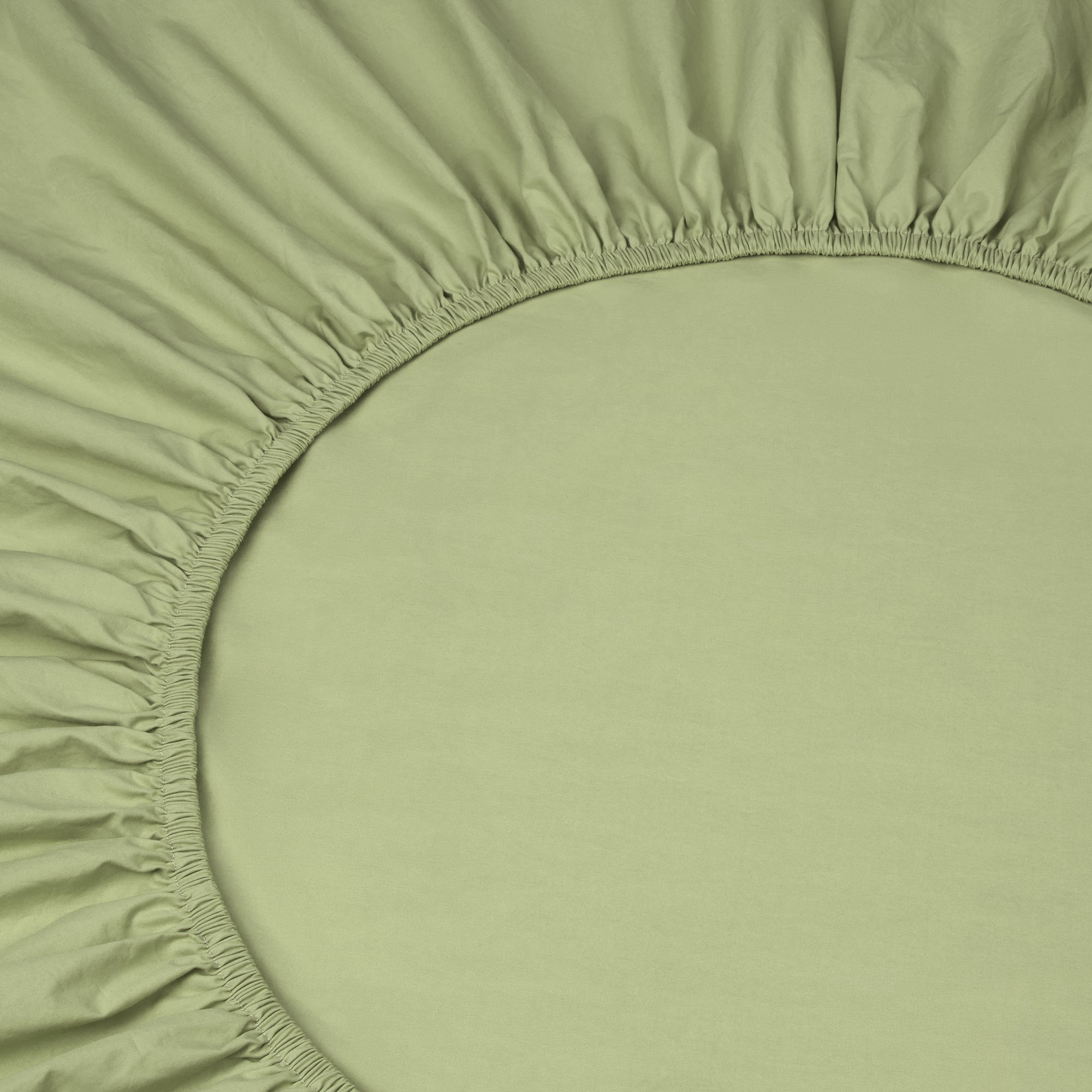Premium 100% Washed Cotton Percale Fitted Sheet - Queen Size, Soft & Breathable Bed Sheet Set - Perfect for Hotels, Guest Rooms & Luxury Home Bedding