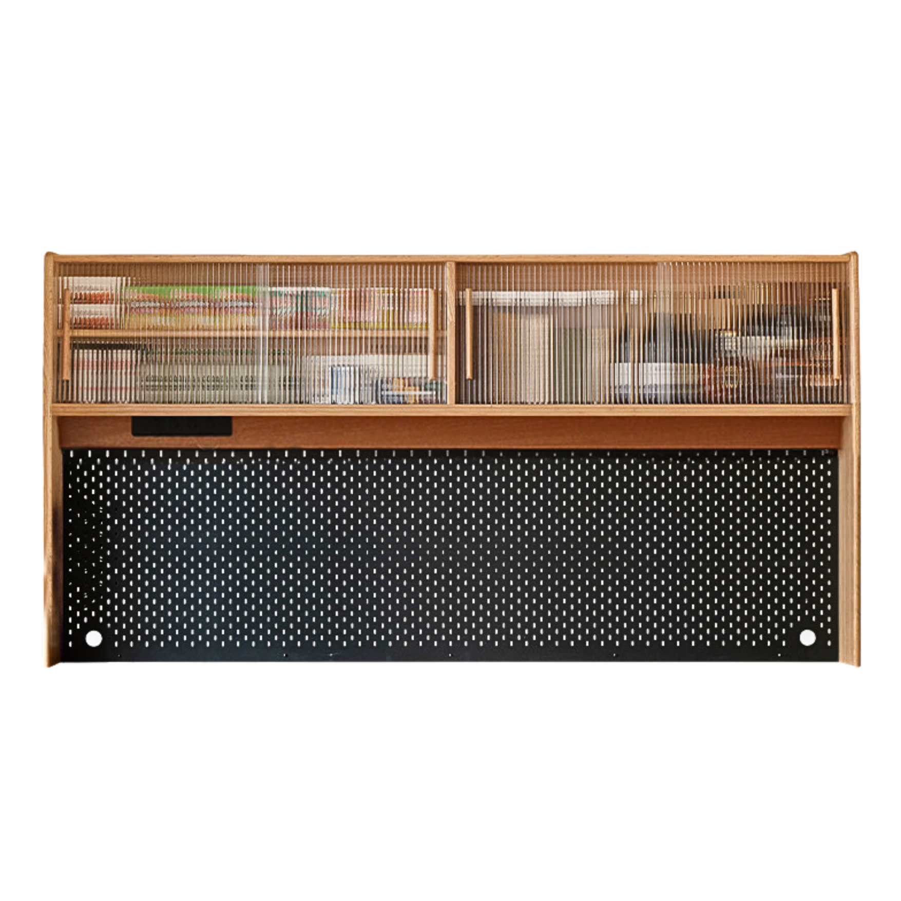 Solid Oak Wood Locker - Multi-Functional Storage Cabinet with Shelves & Drawers - Perfect for Entryway, Bedroom, or Office Organization