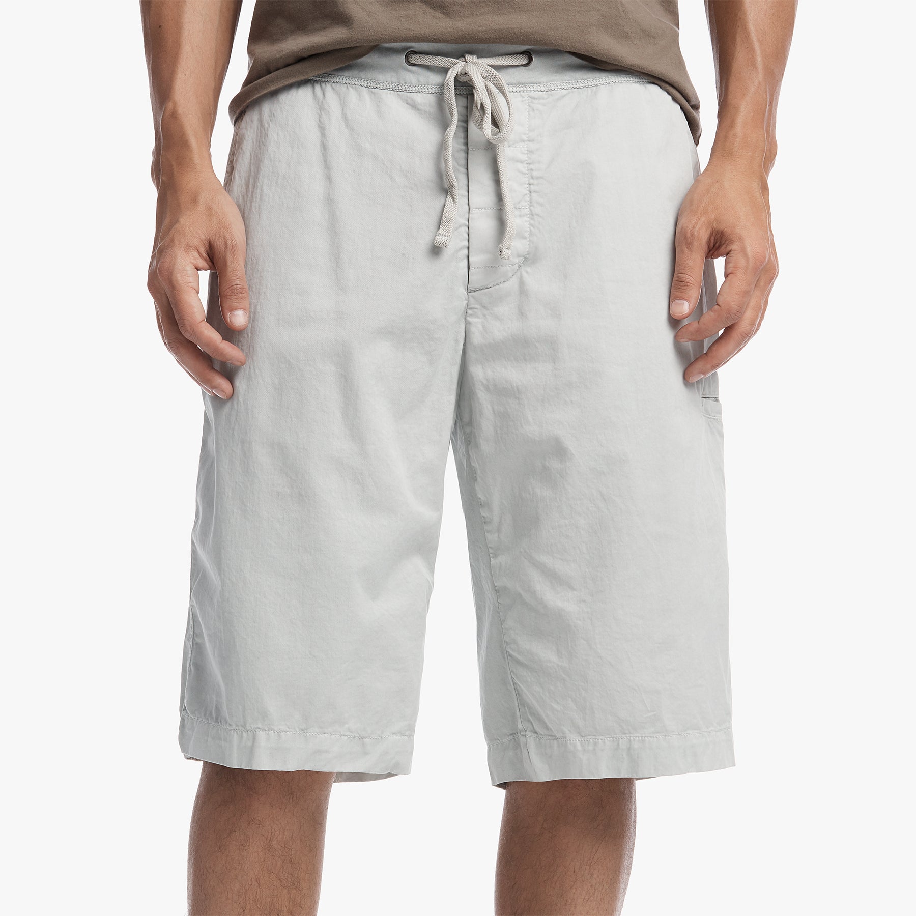 High Contrast Waist Surplus Shorts - Ozone Pigment Dye Casual Streetwear for Men | Perfect for Summer Outfits, Gym Wear & Urban Fashion