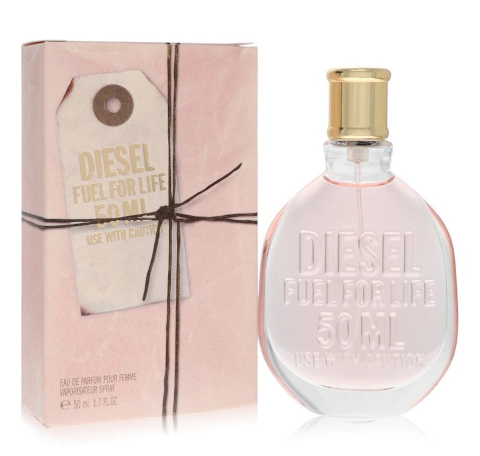 Diesel Fuel For Life Pour Femme Eau De Parfum Spray for Women - Long-Lasting Floral Fragrance for Date Night & Special Occasions