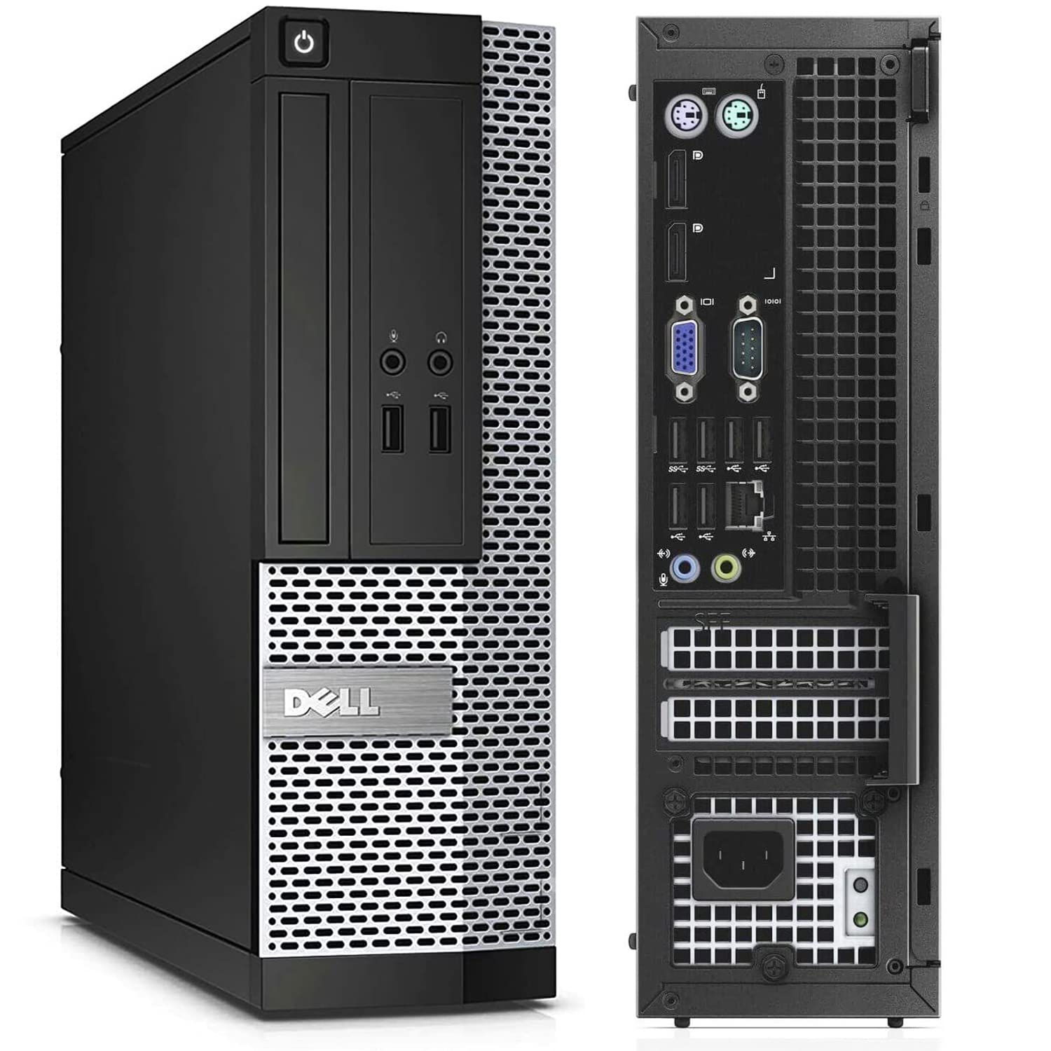 Refurbished Dell OptiPlex Desktop Computer with Intel Core i5-4570 3.1GHz, 8GB RAM, 2TB HDD, 24