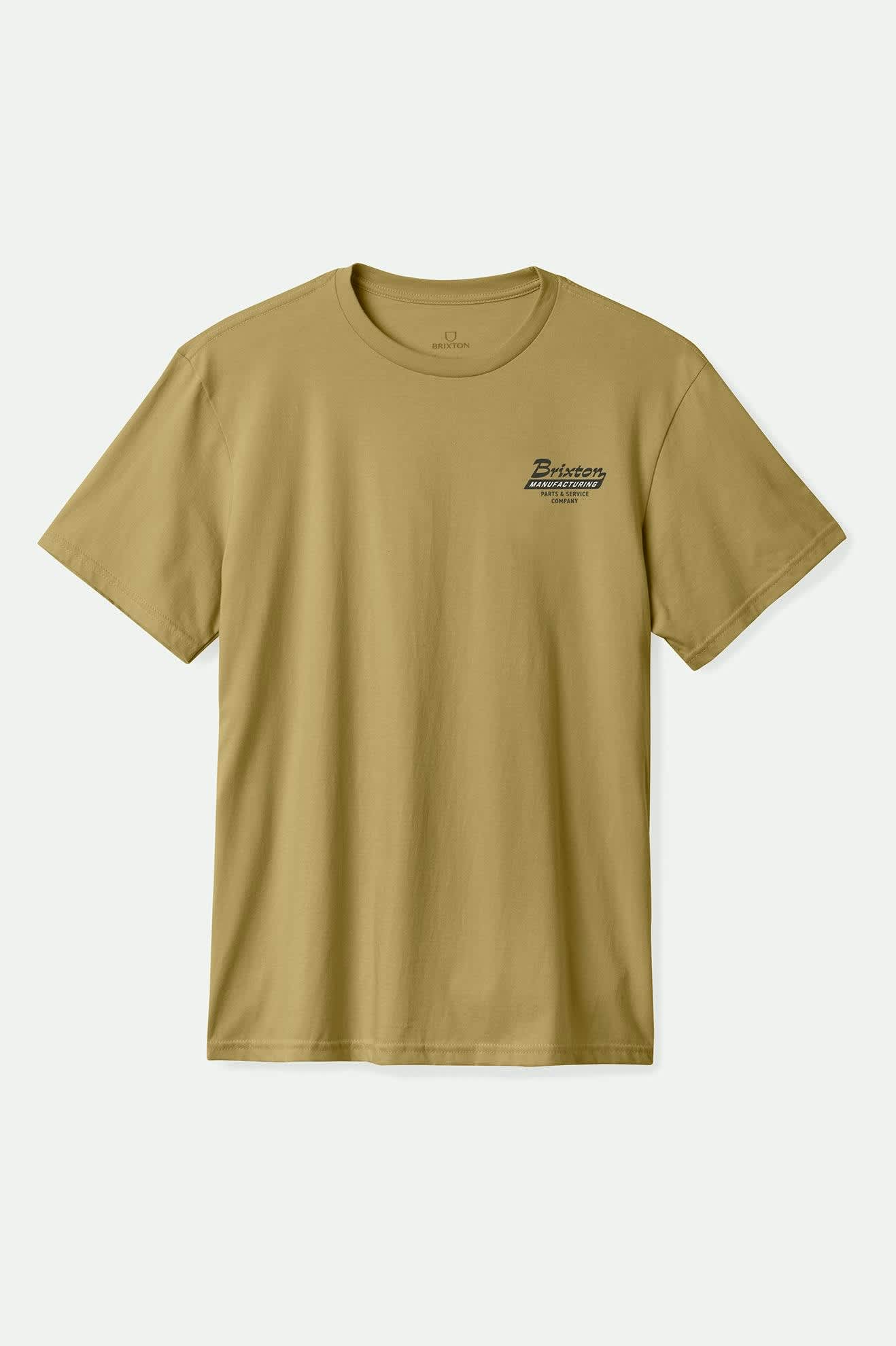 Premium Short Sleeve Tailored T-Shirt for Men - Khaki | Comfortable Casual Wear for Everyday Outfits & Summer Style