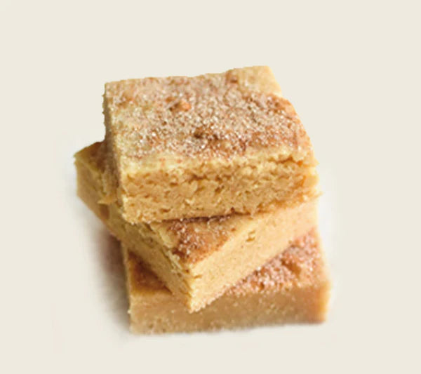 Delicious Snickerdoodle Brownies - Soberdough Vegan & Gluten-Free Dessert for Parties, Gifts & Healthy Snacking