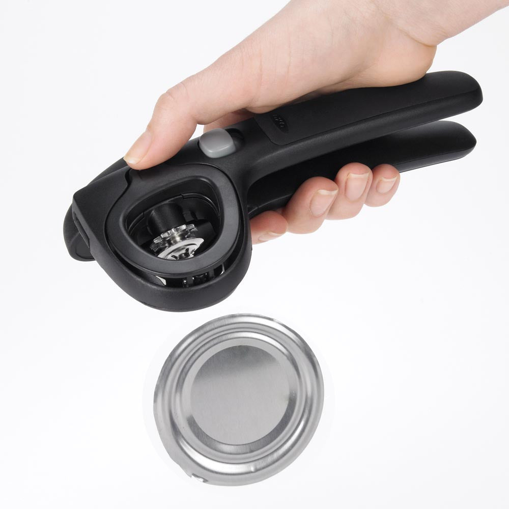 OXO Good Grips Smooth Edge Can Opener - Safe, Easy-to-Use Kitchen Tool for Opening Cans - Perfect for Home Cooking, Camping & Emergency Preparedness