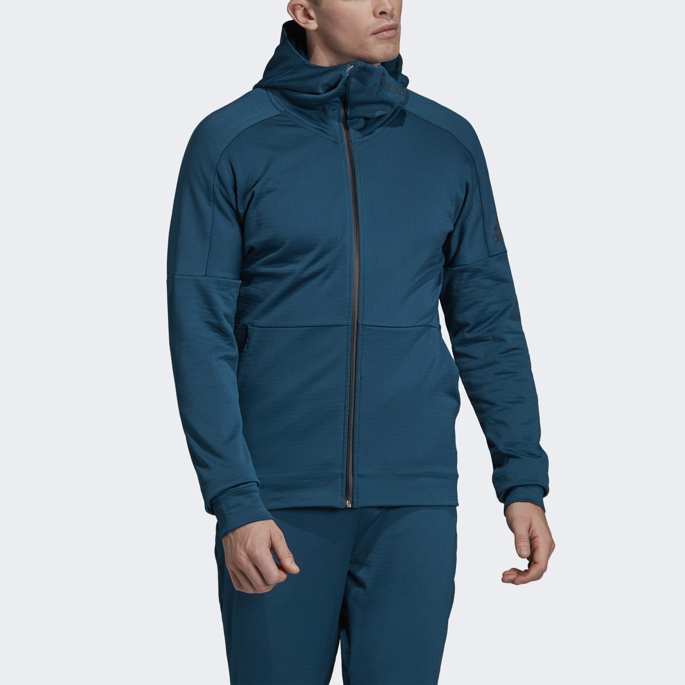 adidas ID Hoodie for Men - Lightweight Fleece Pullover with Kangaroo Pocket | Perfect for Gym, Running & Casual Wear
