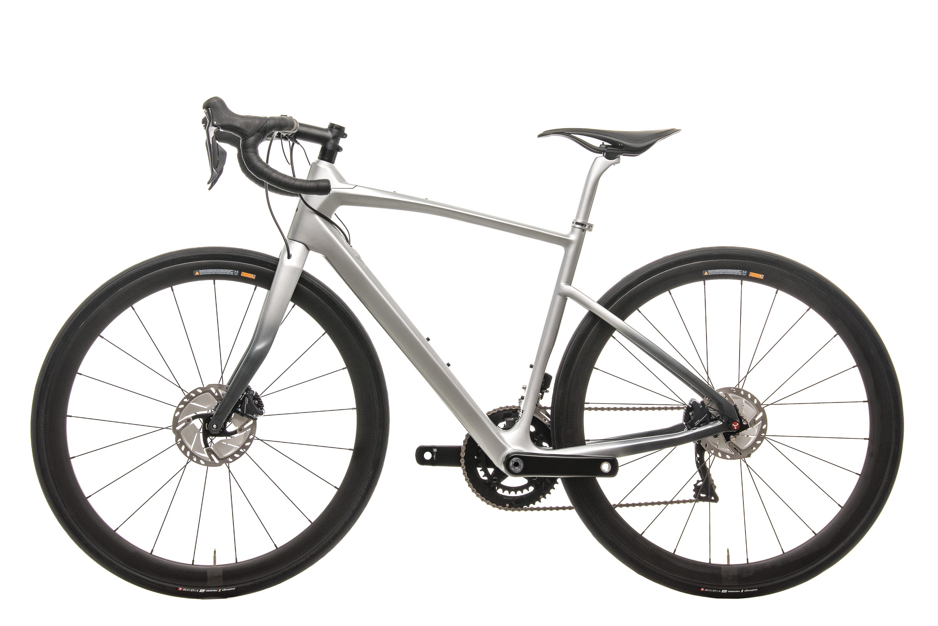 Argon 18 Krypton GF Disc Road Bike - Mercedes Benz Inspired Silver Finish, Size Small (47cm) - Perfect for Commuting, Fitness Training & Endurance Rides