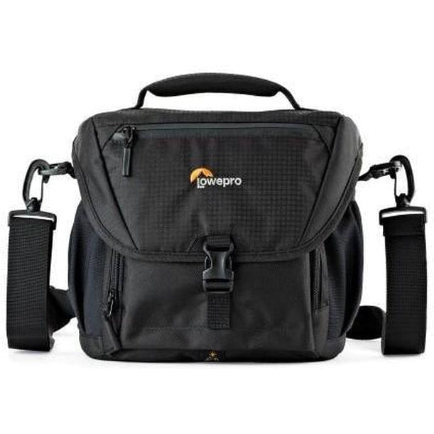 Lowepro Nova 170 AW II Black Waterproof DSLR Camera Bag - Perfect for Travel, Hiking & Outdoor Photography